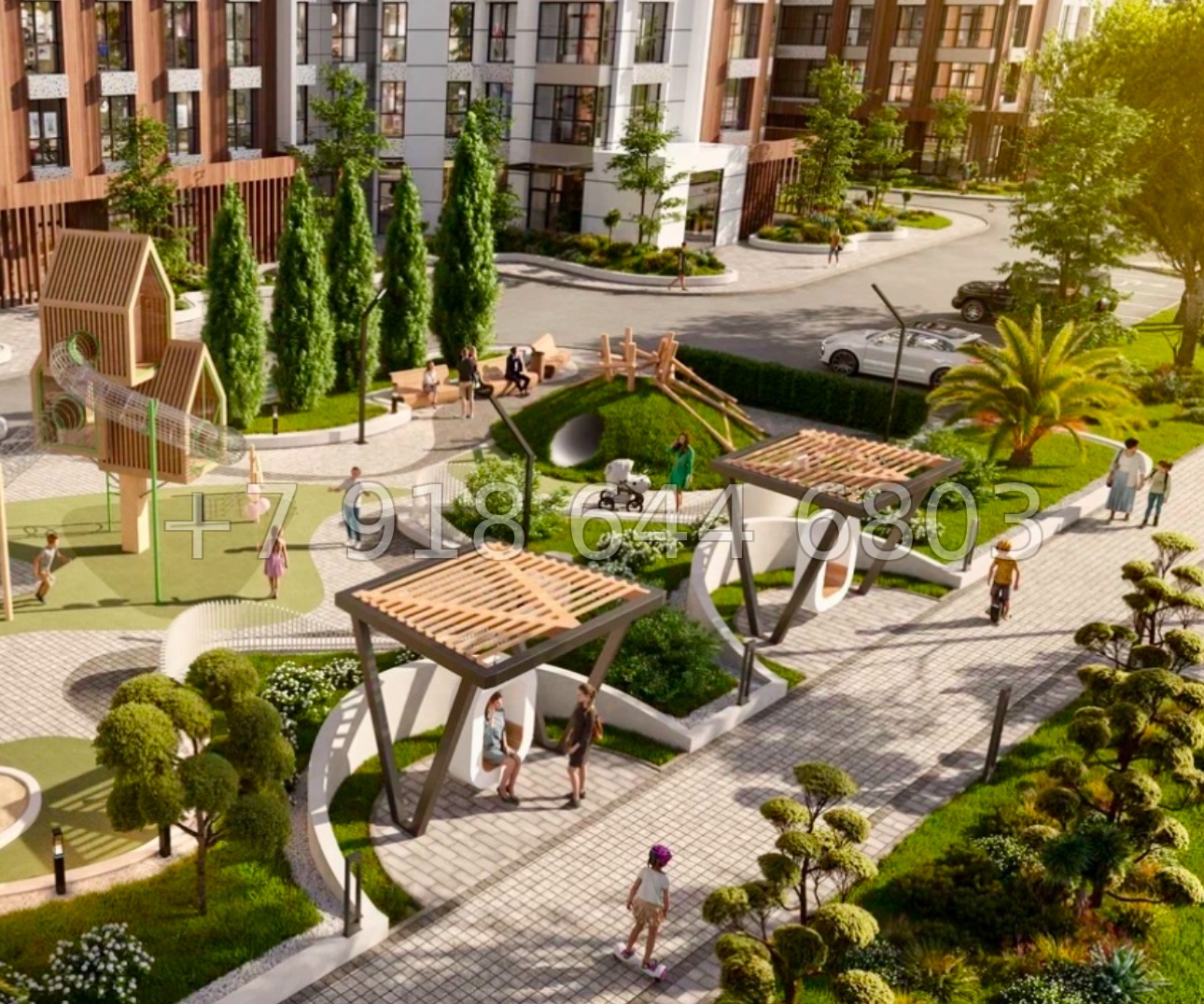 № 1 у. Квартиры в ЖК Светский Лес Сочи - миниатюра 45