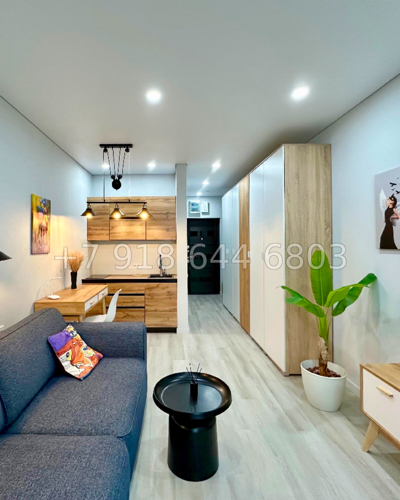 № 44п. Квартира в Сочи с прекрасным ремонтом в ЖК Сочи Парк  - миниатюра 2