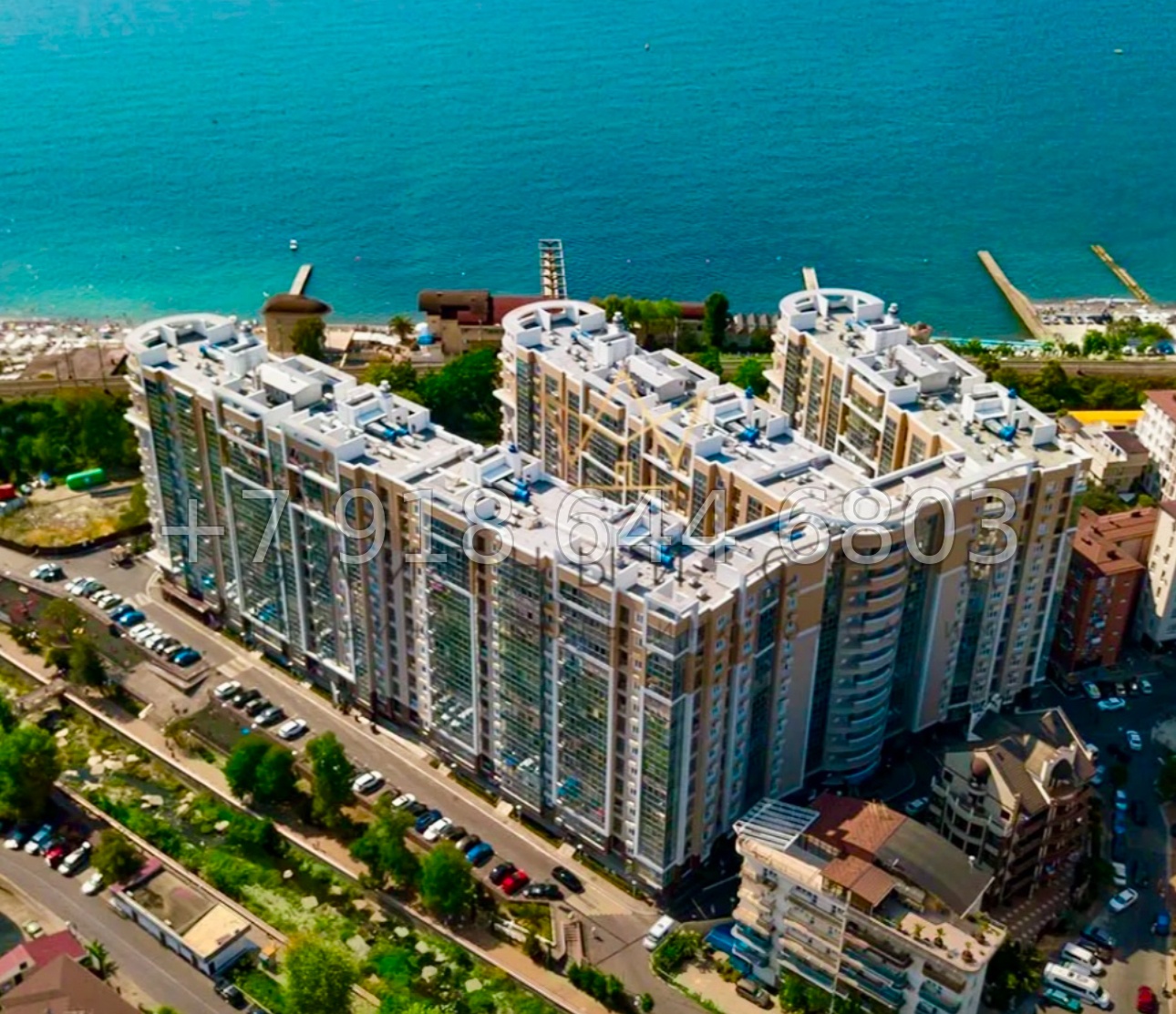 № 70р. Большая квартира на море в доме Бизнес класса ЖК Посейдон Сочи  - миниатюра 26