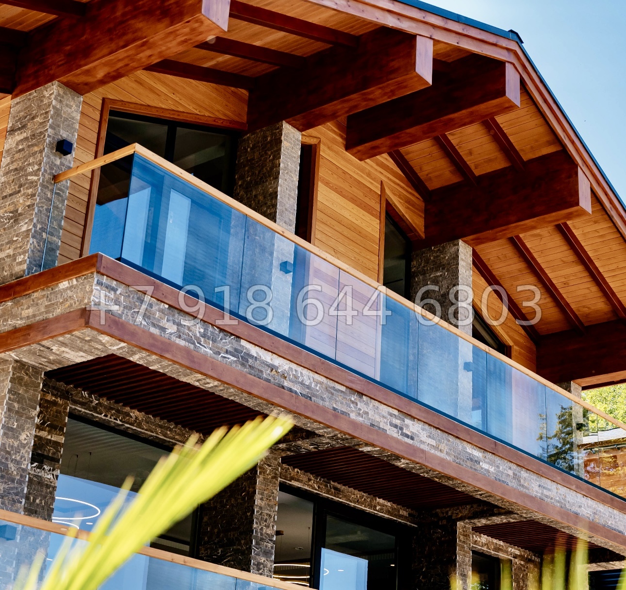 № 25В. Роскошный дом из бруса в городе Сочи с бассейном  - миниатюра 59