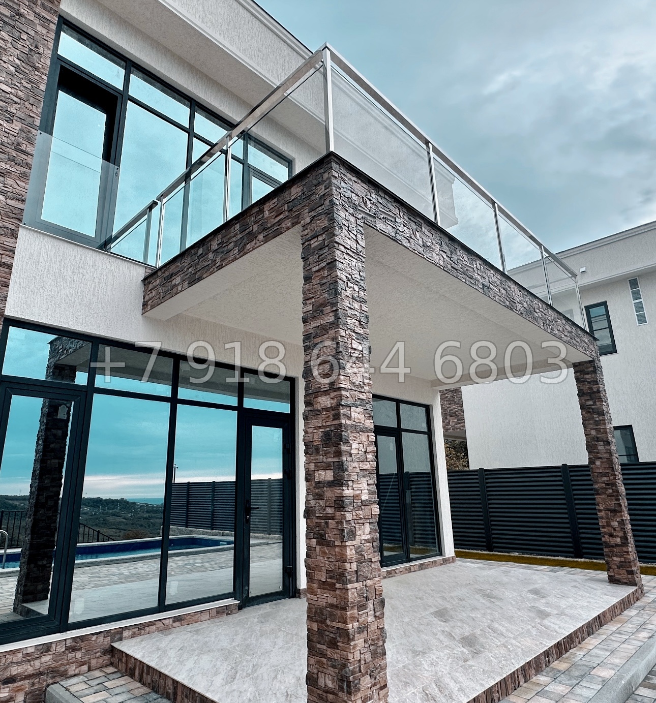 № 29 Б. Дома с видом на море в Адлере  - миниатюра 8