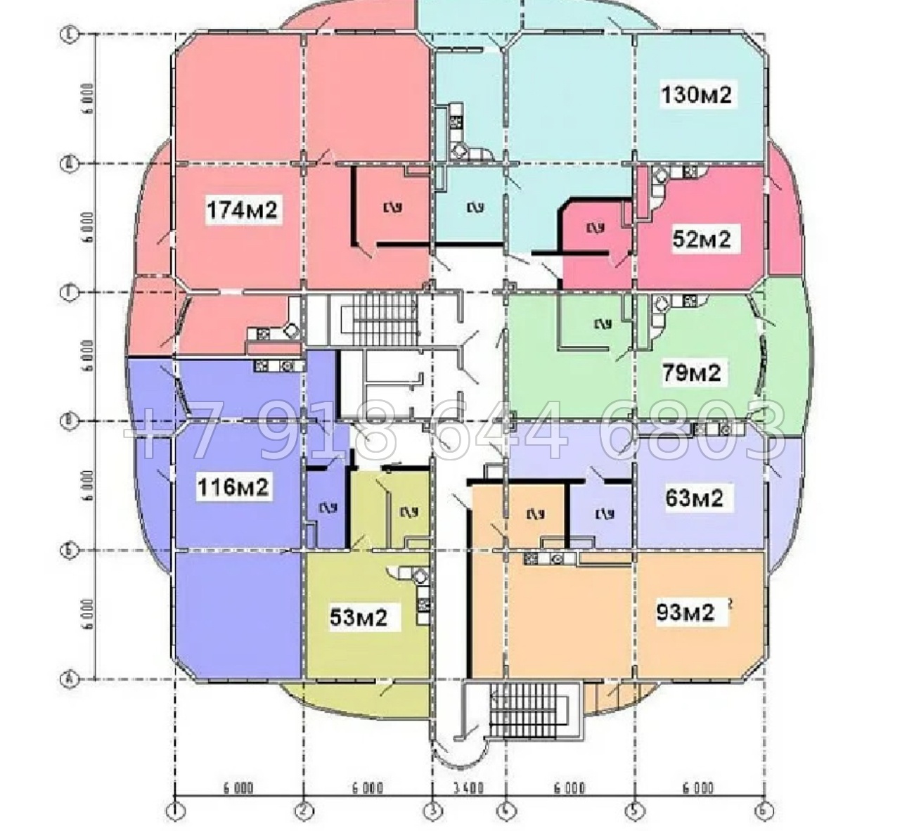 № 278 р. Квартира в центре города Сочи  - миниатюра 27