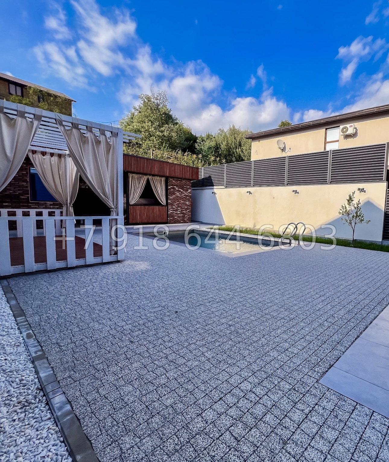 № 60 Б. Отличный дом с большим участком земли в Адлере с бассейном  - миниатюра 24