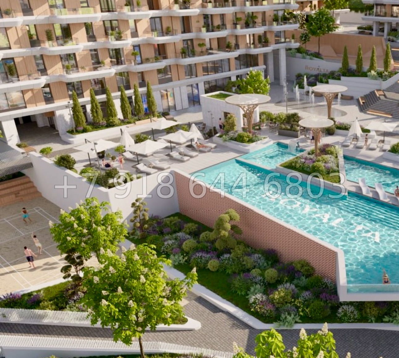 № 36 ю. ЖК Южная Резиденция Роялта Ялта - миниатюра 9