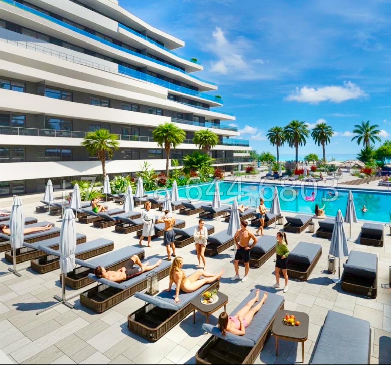 № 18 ю. Севастополь. Апартаменты на берегу моря. AK Cosmos Stay Sevastopol Atlant Apartments Космос Стей Севастополь  - миниатюра 1