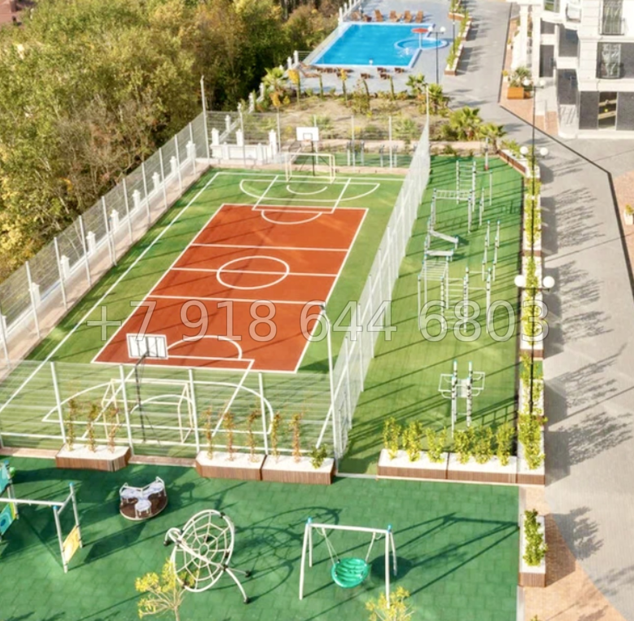 № 32р. Роскошная квартира с лучшим ремонтом в городе Сочи. ЖК Меркато Сочи - миниатюра 21