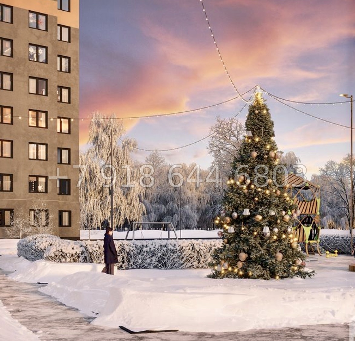 № 105 в. Метро Гражданский проспект. ЖК Цветной город  - миниатюра 2