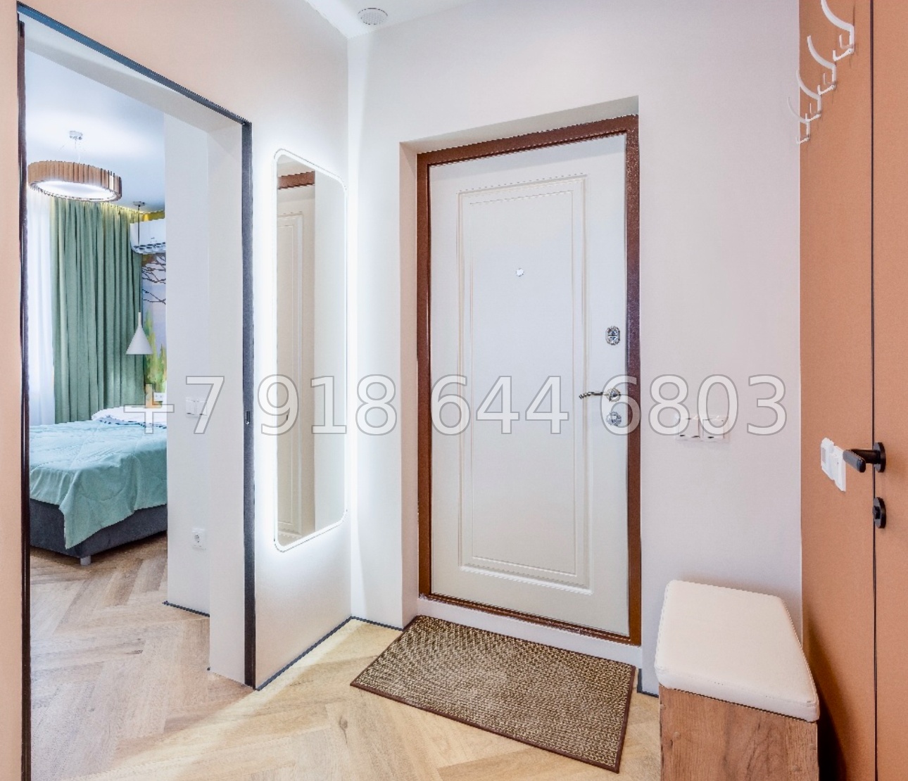 № 411 р. Квартира с видом на море в ЖК Южное море Сочи  - миниатюра 12