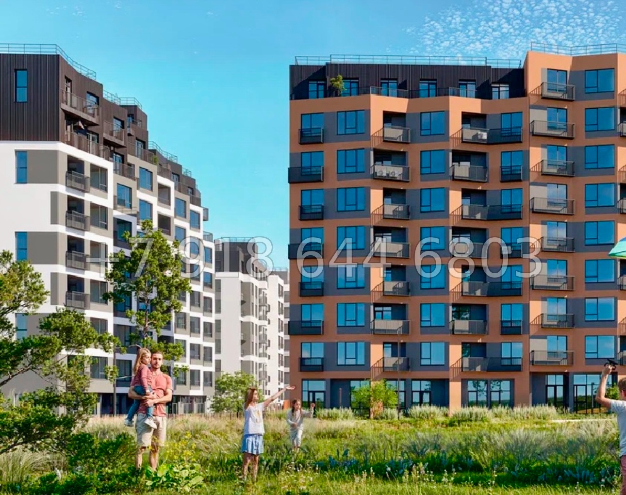 № 7ю. Квартиры в Столице Крыма. До моря 25 минут езды. ЖК Подсолнух Симферополь - миниатюра 5