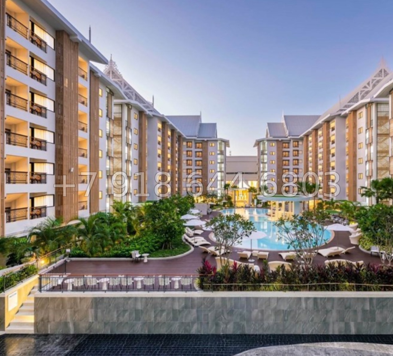 № 13. Wyndham Jomtien Pattaya Siam Inter World Asset Co.LTD Джомтьен пляж р-н - миниатюра 10