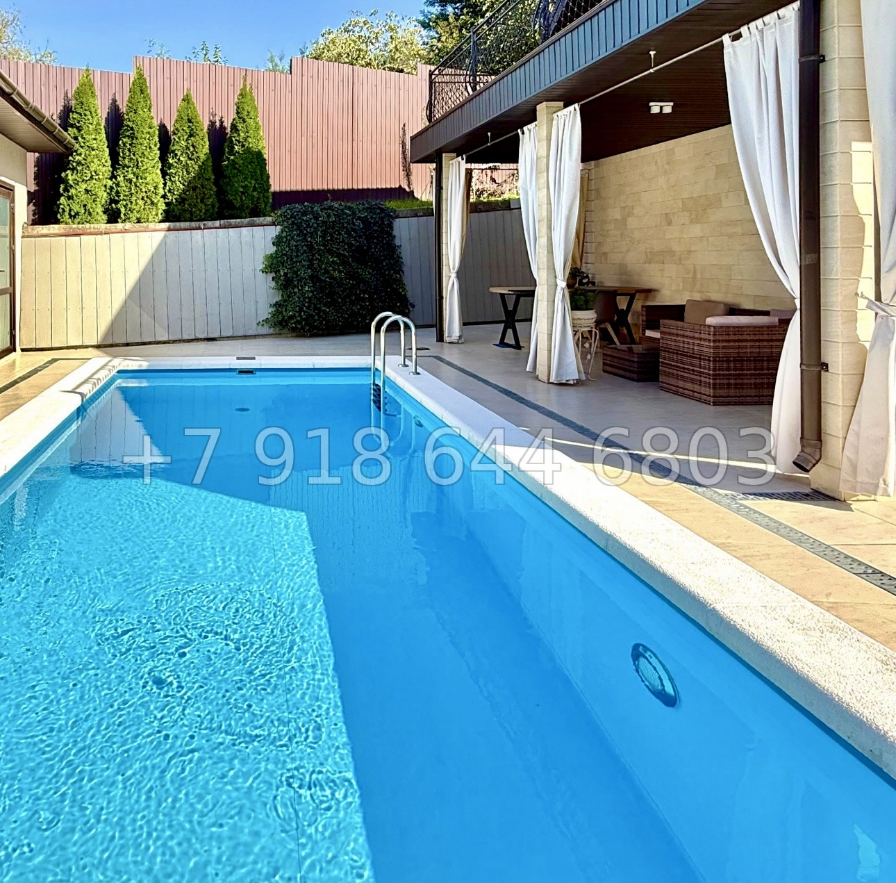 № 2 В. Дом с бассейном в Адлере  - миниатюра 5