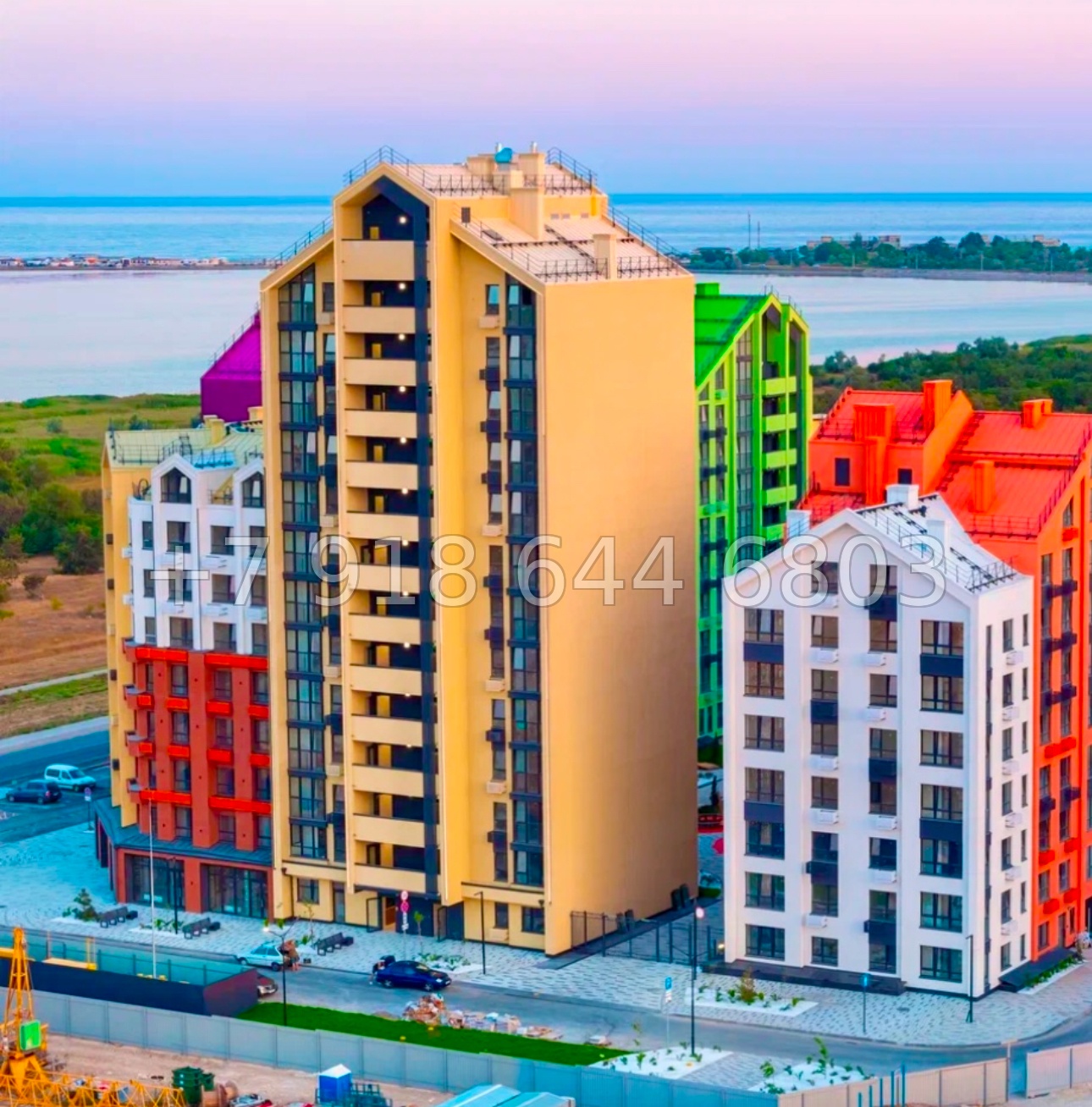 № 12ю. Мой любимый ЖК в Крыму на море ЖК Мойнако Ривьера  - миниатюра 1