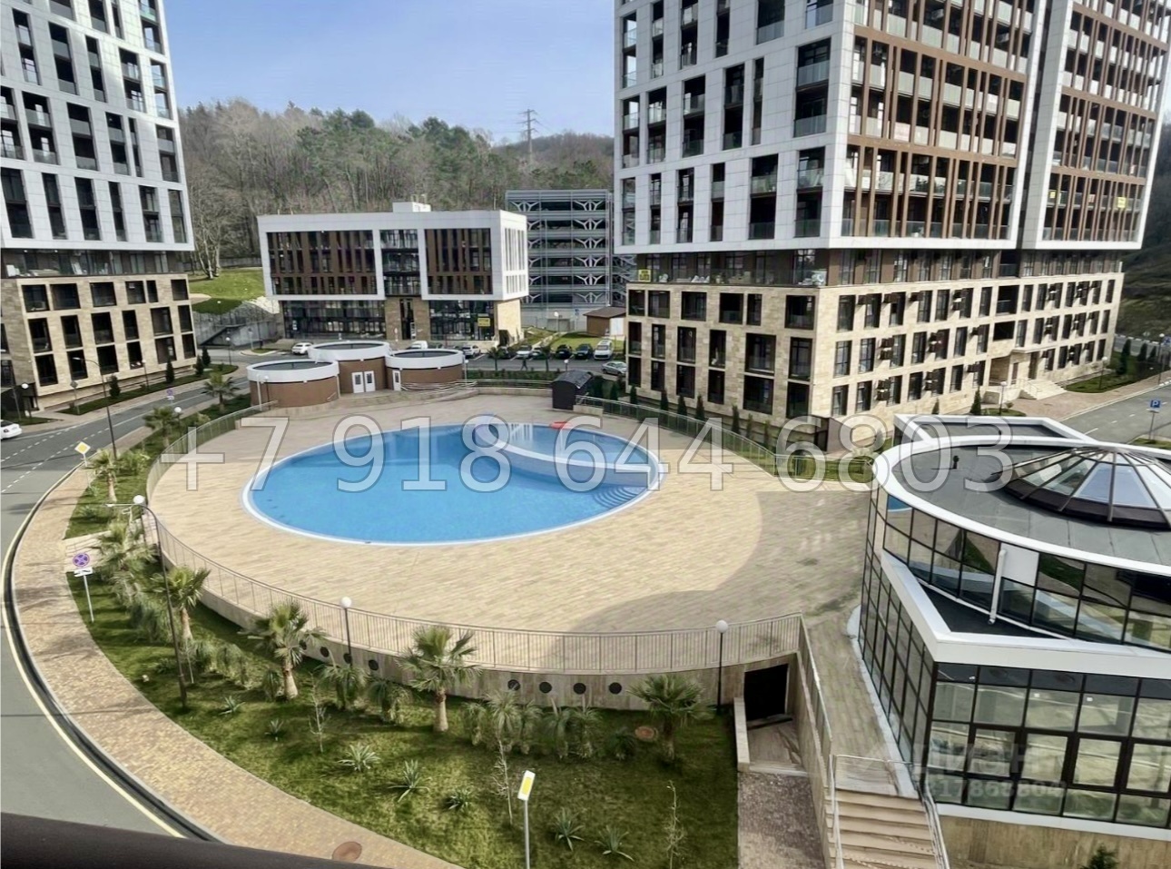 № 77р. Квартира в доме Бизнес класса. ЖК Аллея Парк Сочи Дагомыс  - миниатюра 15