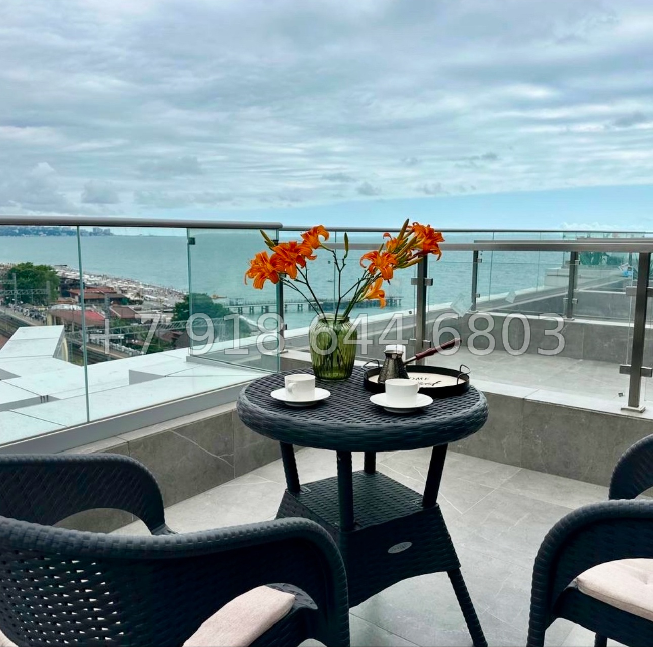 № 75 ш. Апартаменты на море в Дагомысе Сочи  - миниатюра 5