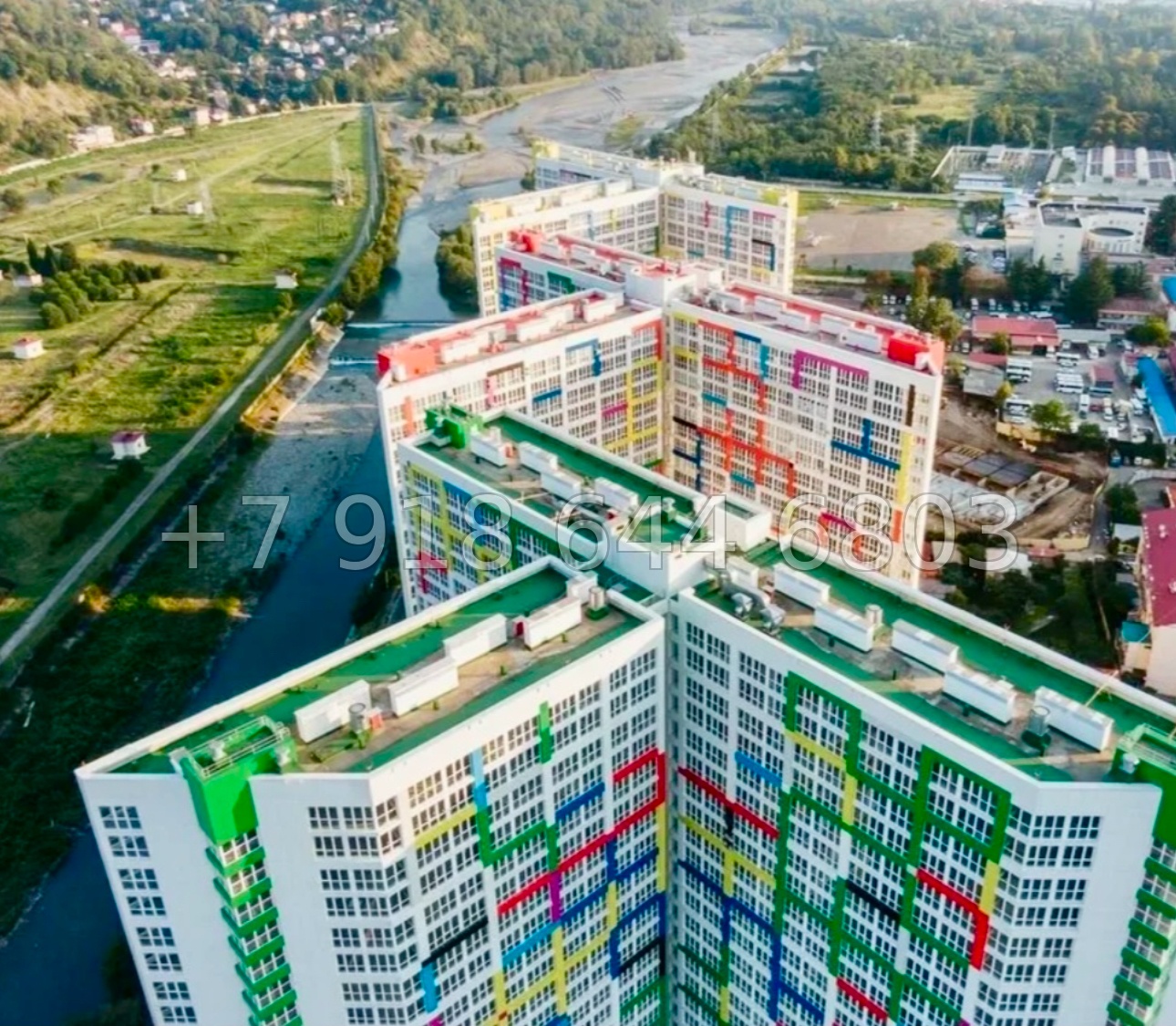 № 405 р. Трёхкомнатная Квартира в ЖК 123 Сочи  - миниатюра 24