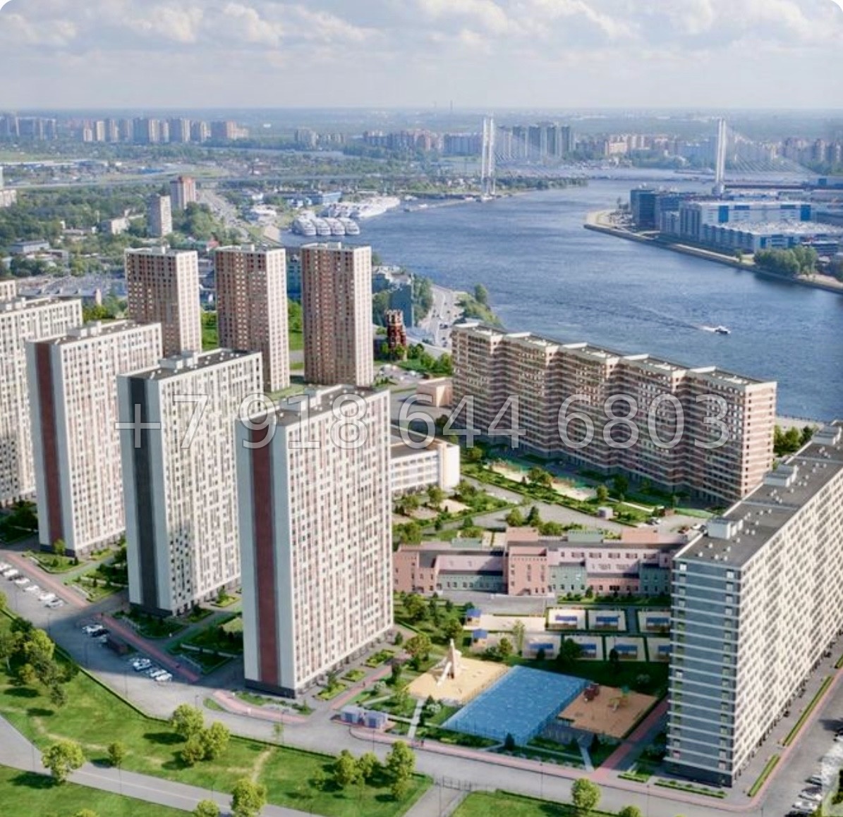 № 113 в. Метро Ломоносовская. Метро улица Дыбенко. ЖК Октябрьская набережная Санкт Петербург  - миниатюра 10