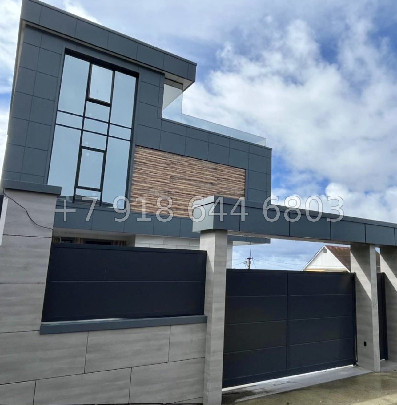 № 32 М. Современный коттедж с бассейном в Адлере  - миниатюра 10