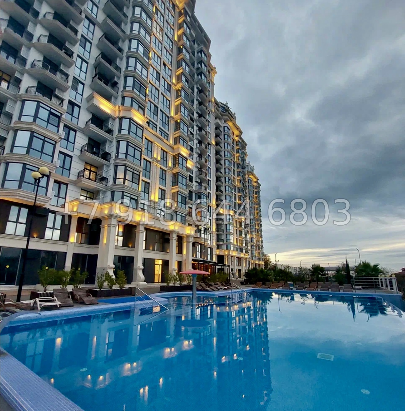 № 420 р. ЖК Меркато Сочи квартира с видом на море  - миниатюра 40