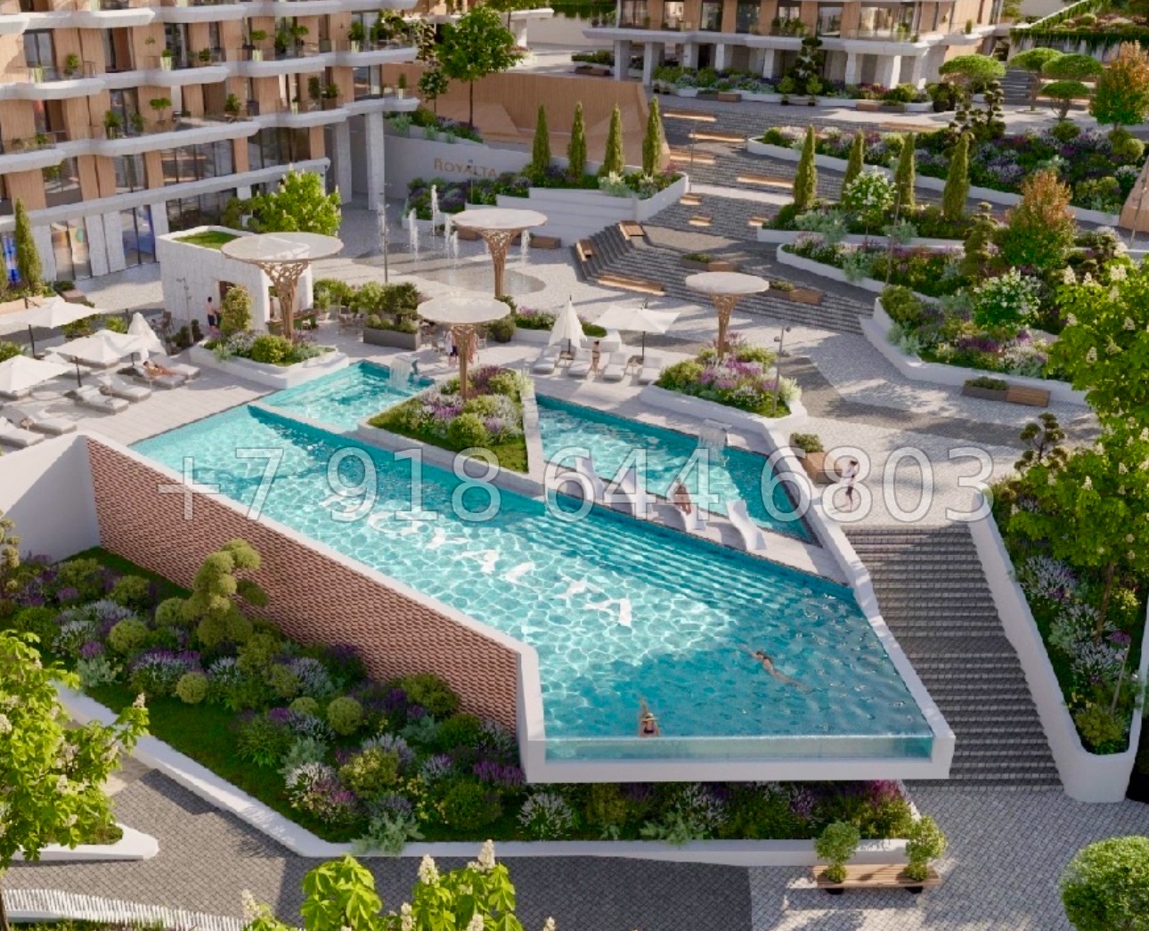 № 9ю. Роскошные квартиры в Ялте. Бизнес класс. ЖК Роялта  - миниатюра 40