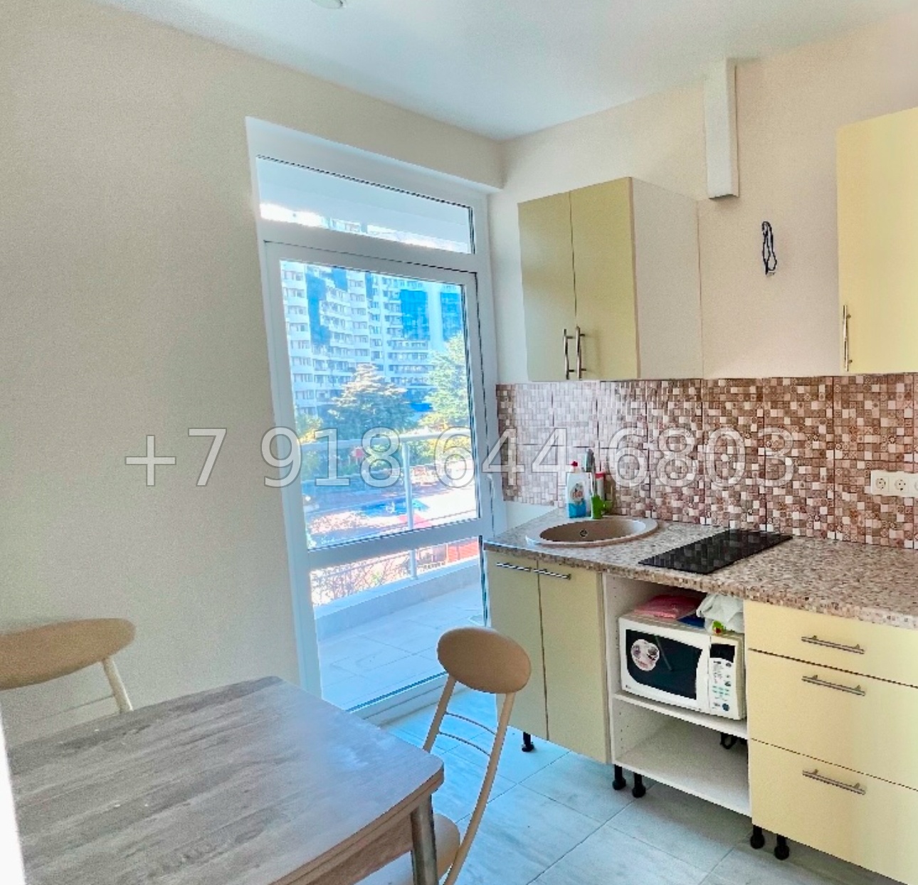 № 39 г. Однокомнатная квартира в Гурзуфе  - миниатюра 4