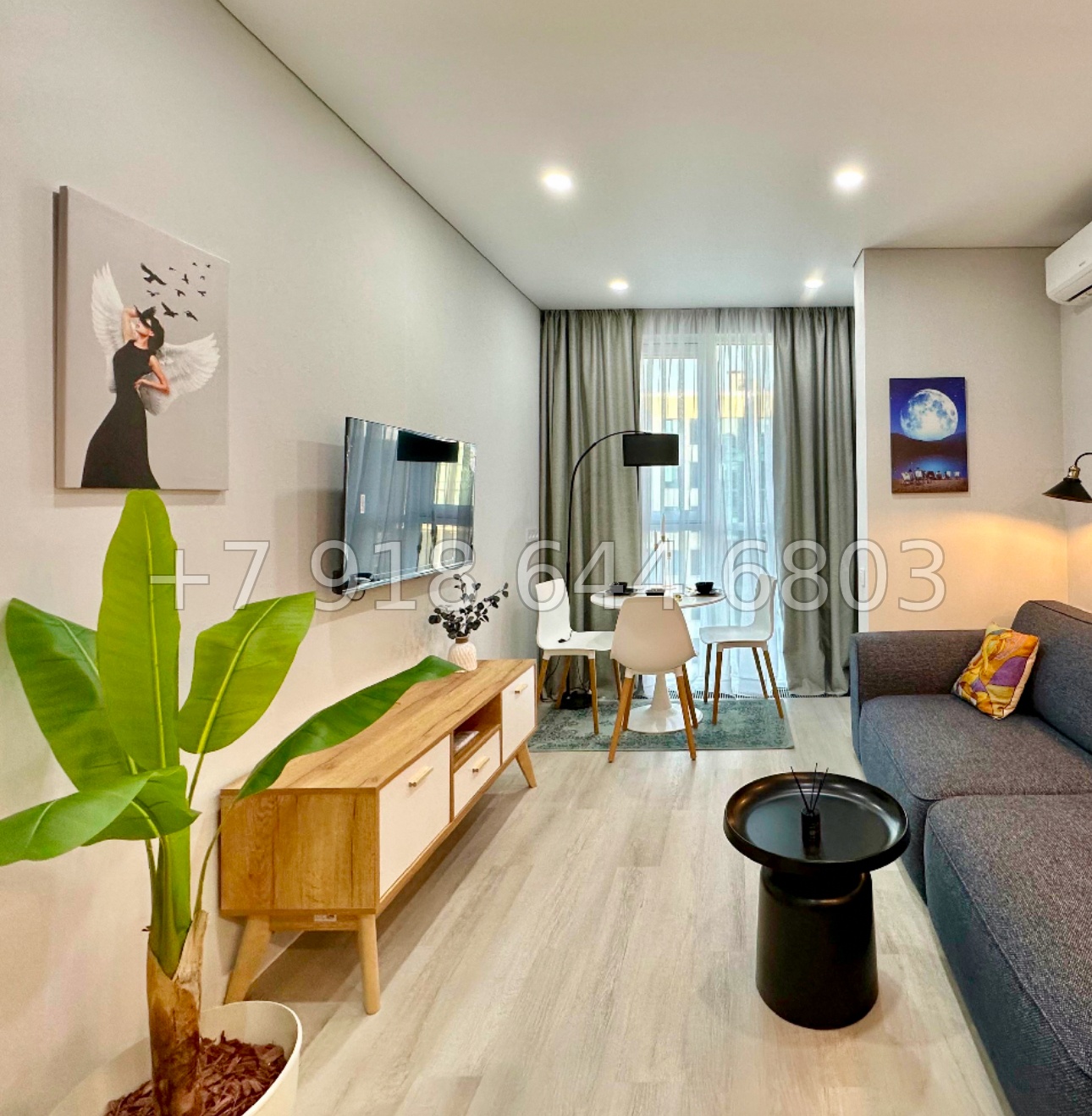 № 44п. Квартира в Сочи с прекрасным ремонтом в ЖК Сочи Парк  - миниатюра 6