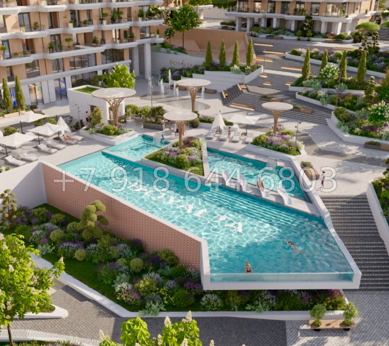 № 36 ю. ЖК Южная Резиденция Роялта Ялта - миниатюра 4