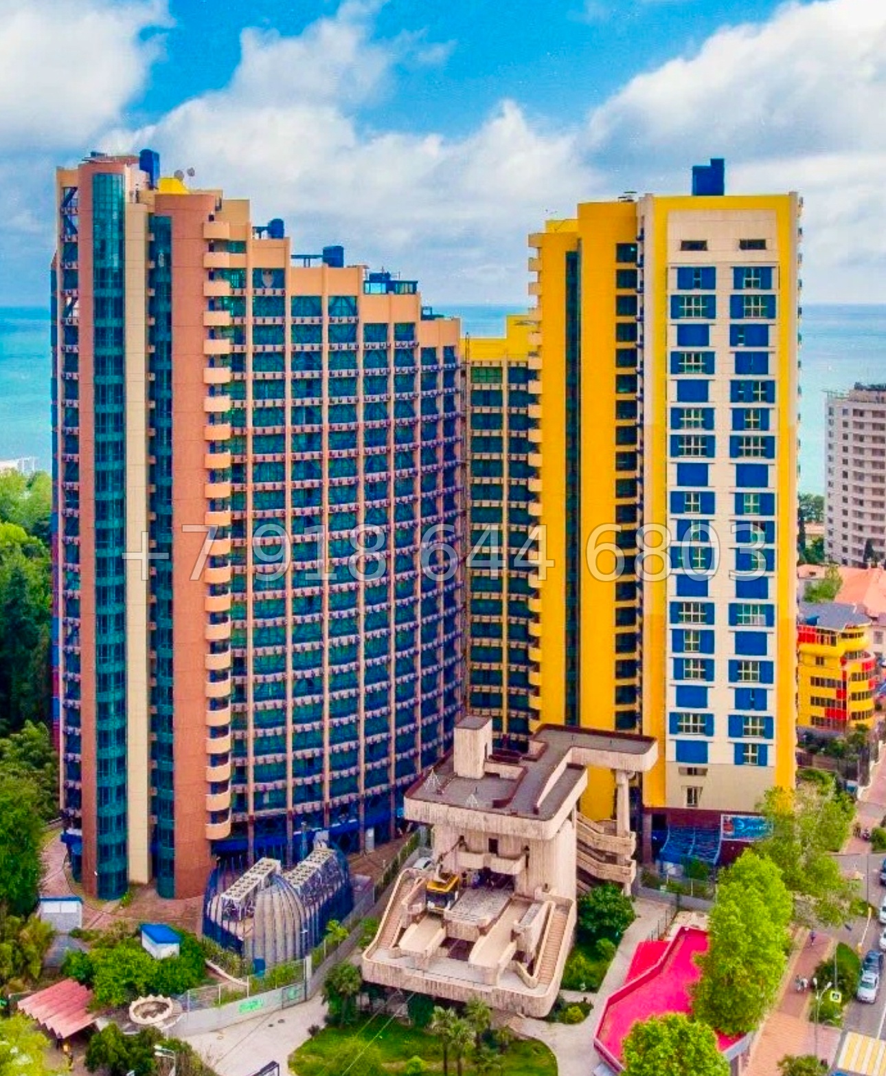 № 21е. Квартира с видом на Дендрарий в Сочи. ЖК Новая Александрия Сочи  - миниатюра 14