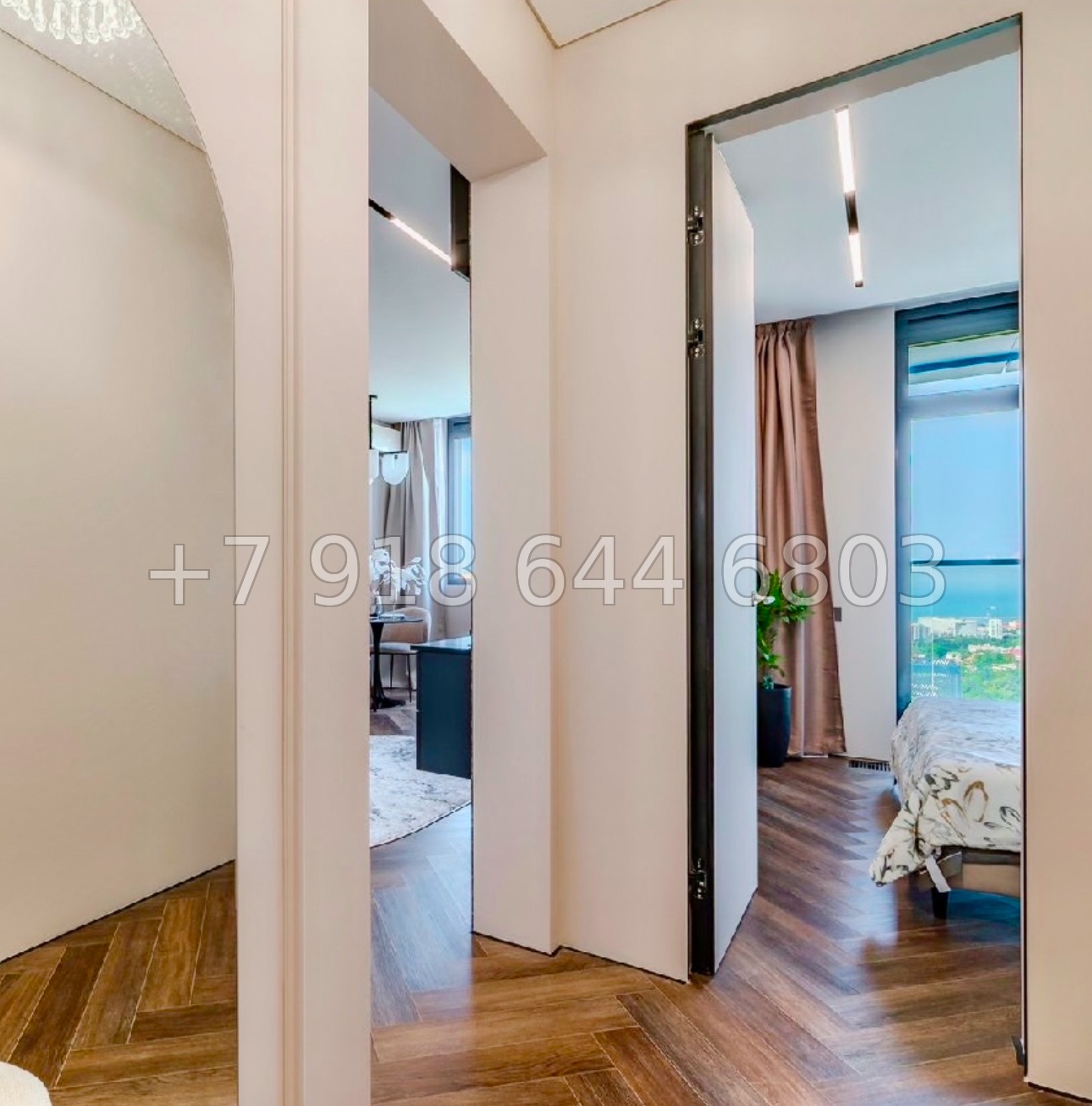 № 456 р. С видом на море квартира в ЖК Кислород Сочи  - миниатюра 12