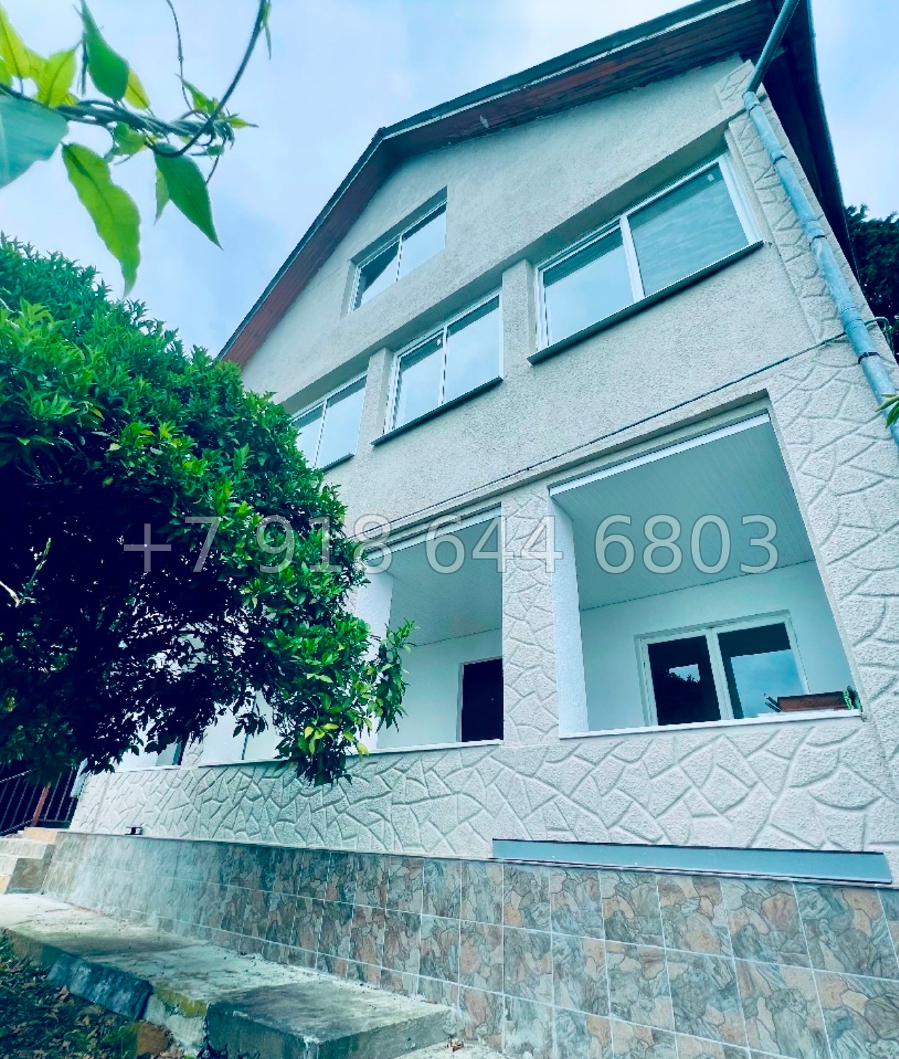 № 142 Б. Дом с видом на море в Сочи  - миниатюра 1