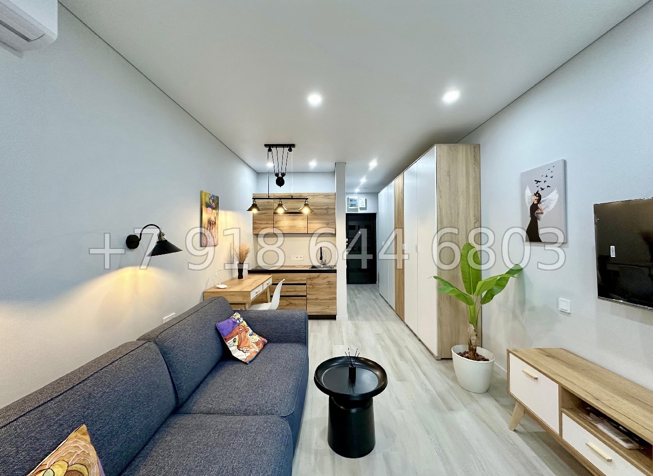 № 44п. Квартира в Сочи с прекрасным ремонтом в ЖК Сочи Парк  - миниатюра 15