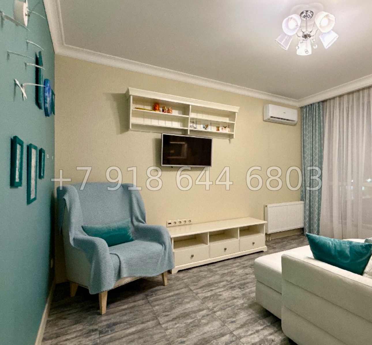 № 516 р. Квартира в ЖК 123 Сочи  - миниатюра 6