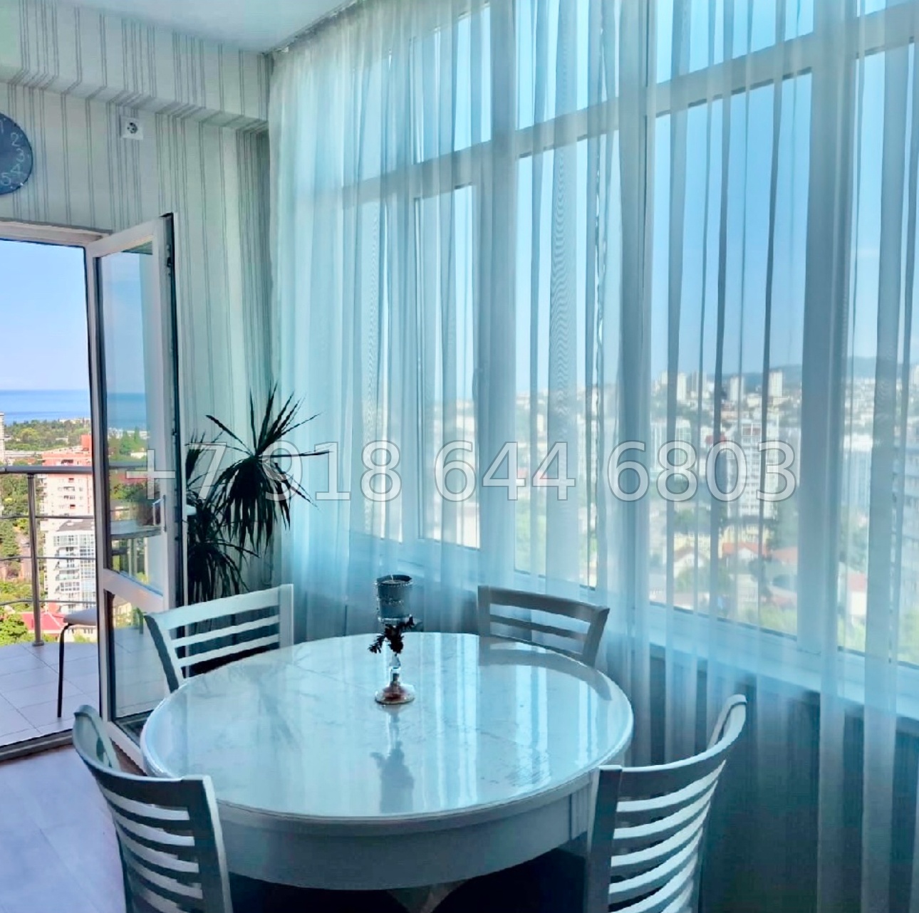 № 528 р.трёхкомнатная Квартира в городе Сочи  - миниатюра 1