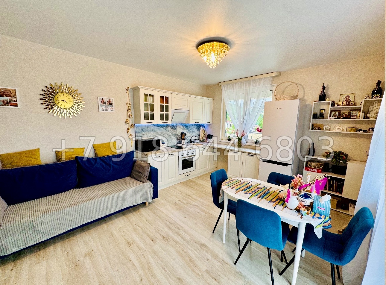 № 65р. Квартира с ремонтом в Сочи ЖК Дагомыс Каньон 2 - миниатюра 14