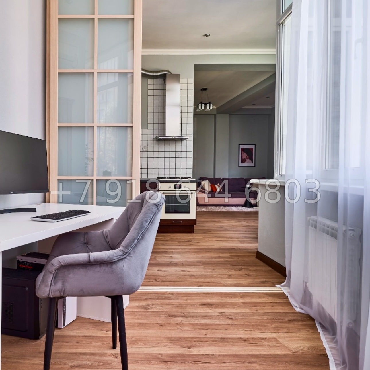 № 72 х. Большая квартира в Сочи  - миниатюра 6