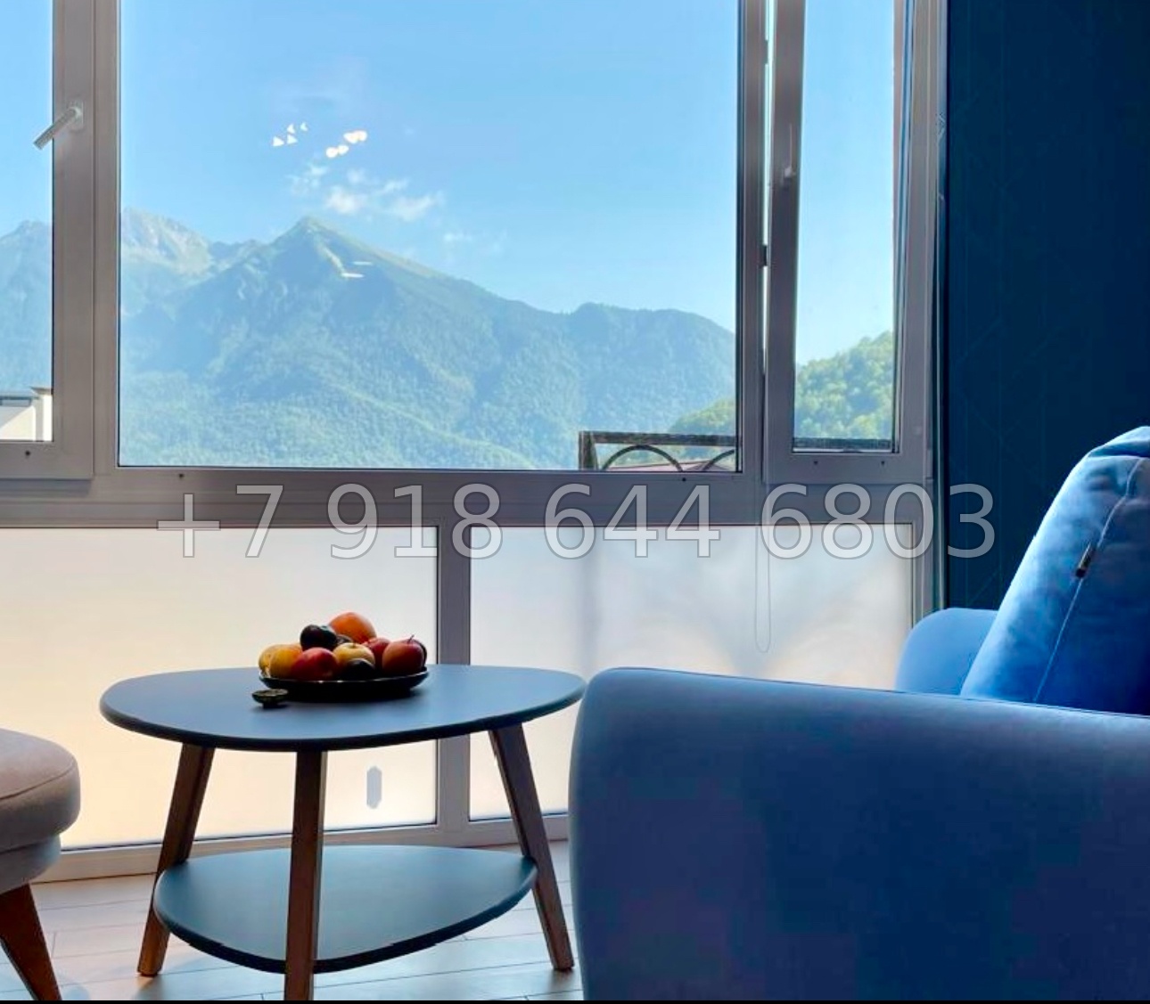 № 4и. Квартира с красивым ремонтом и видом на горы - миниатюра 8