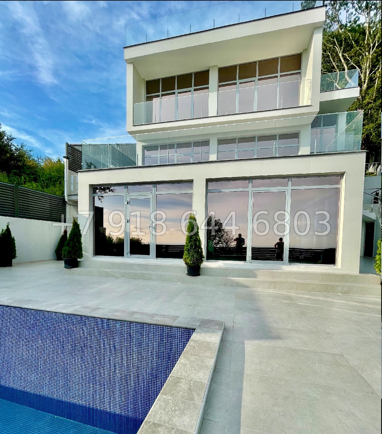 № 239 в. Дом с бассейном и с видом на море в Сочи  - миниатюра 12