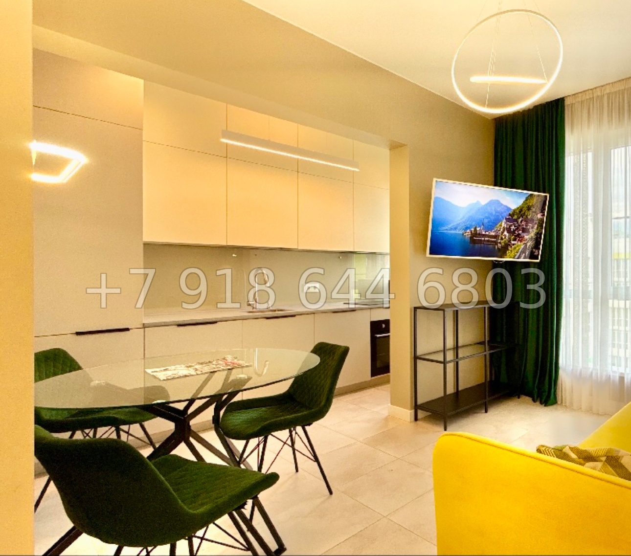 № 223 р. Квартира в ЖК 123 Сочи  - миниатюра 1