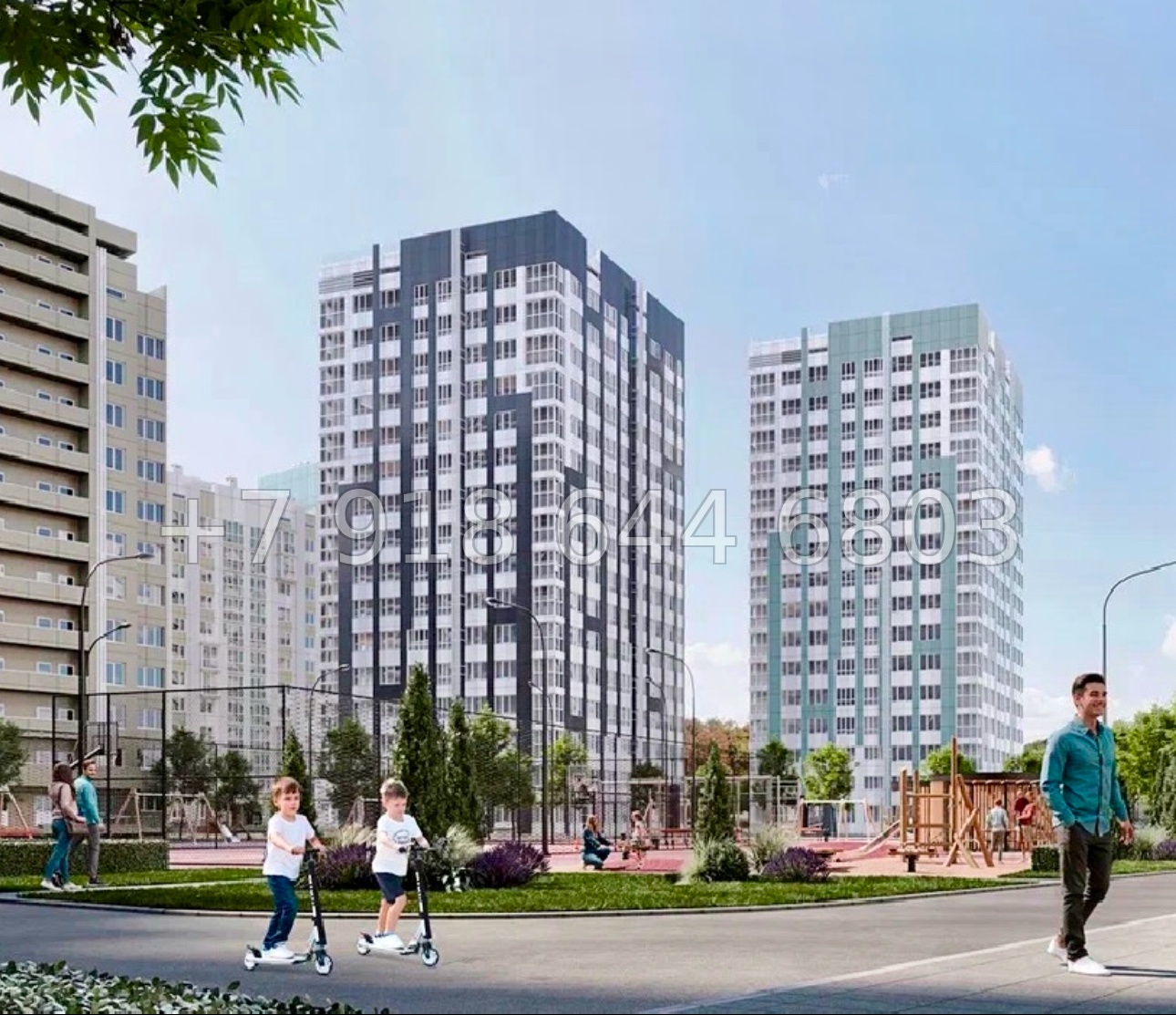 № 4ю. Бизнес класс. Квартиры в Столице Крыма. ЖК Прогресс Симферополь - миниатюра 36