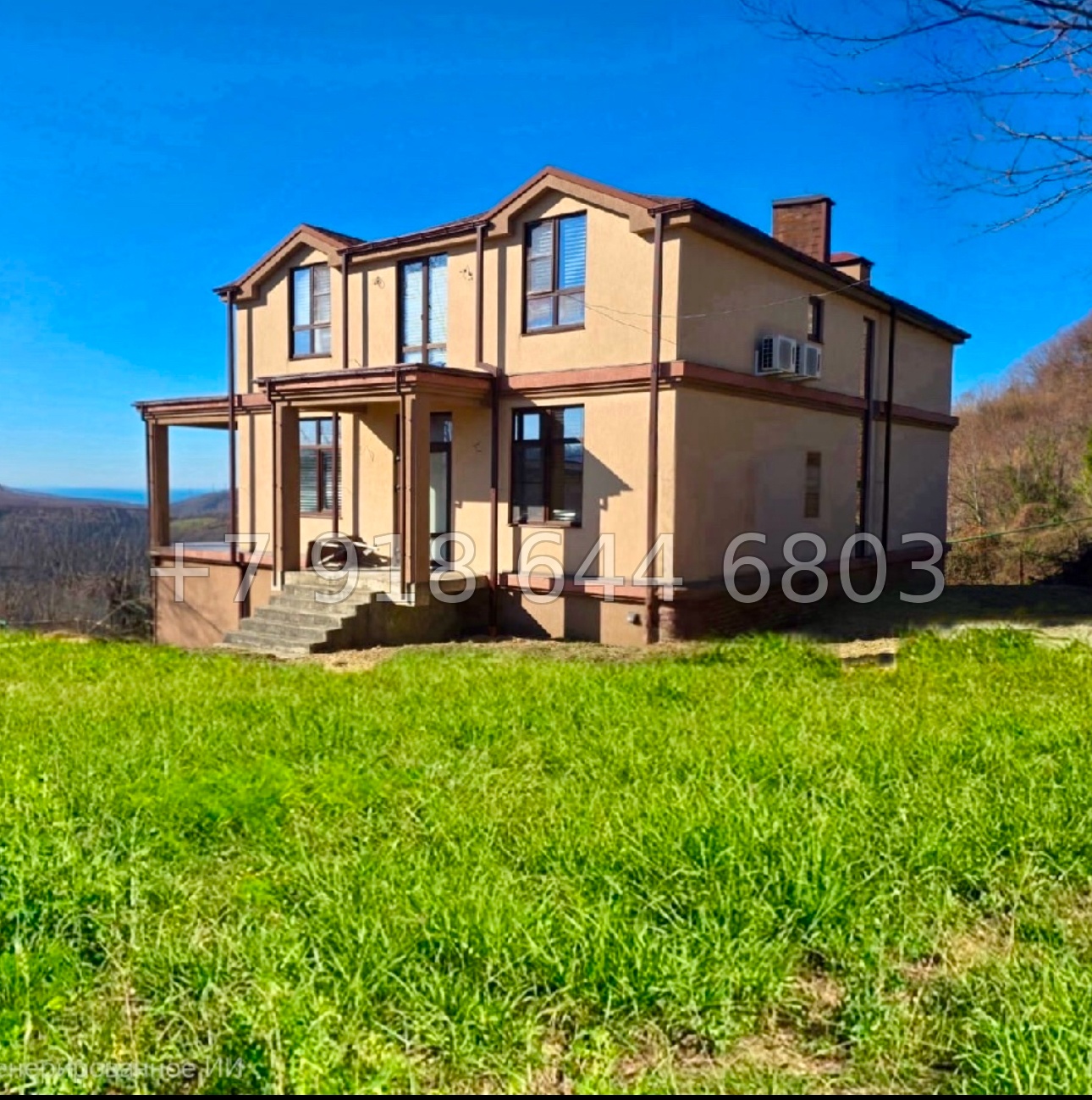 № 86 А. Огромный дом в Сочи Верхнеармянское Лоо - миниатюра 1