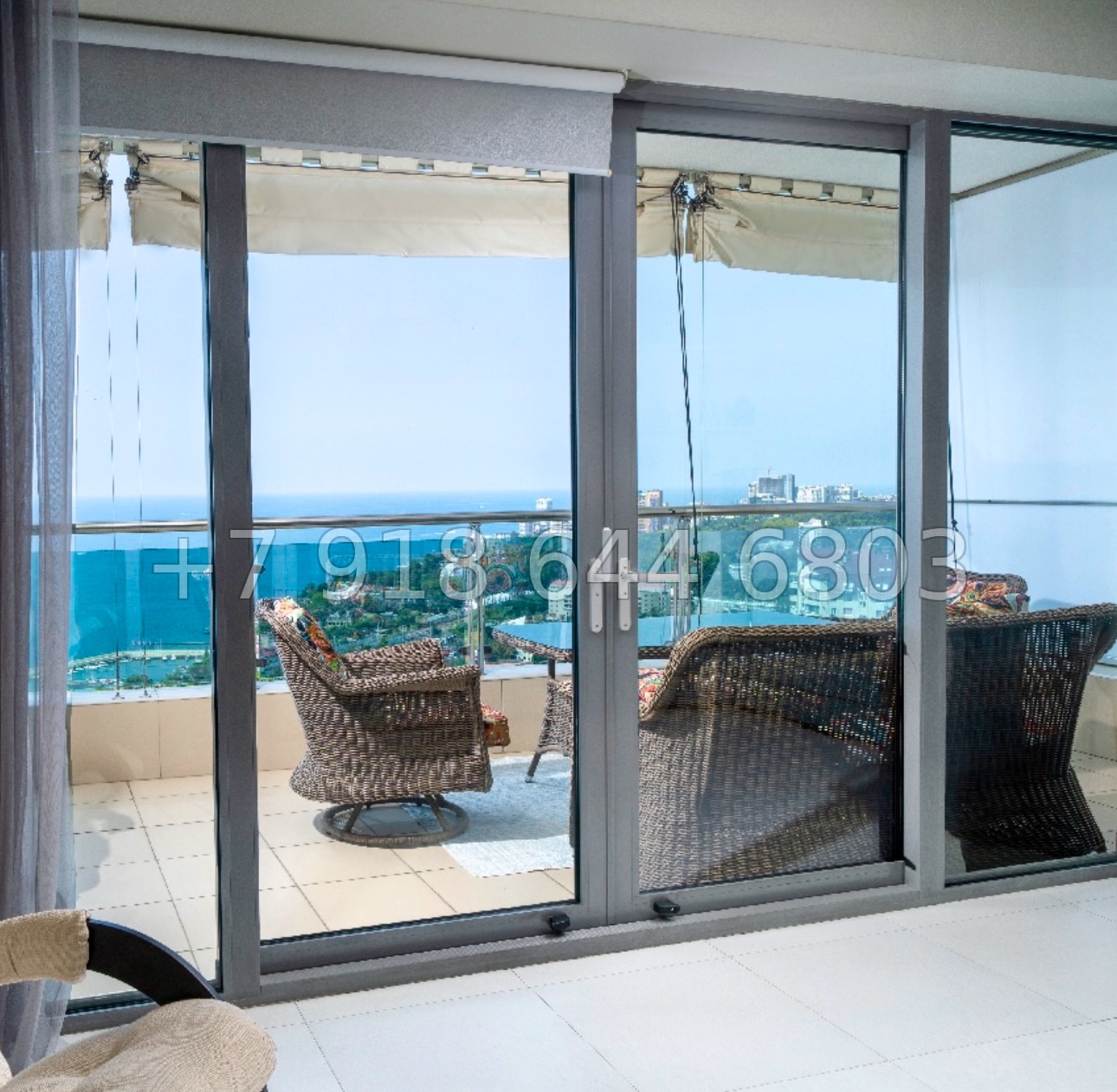 № 20е. Квартира с прекрасным видом на Чёрное море в городе Сочи ЖК Идеал Хаус - миниатюра 4