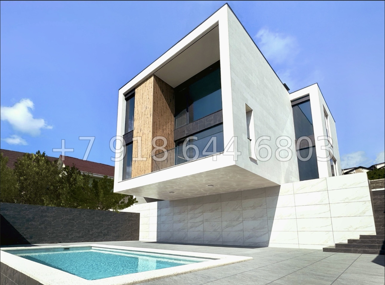 № 38 Б. Дом с бассейном в Сочи  - миниатюра 1