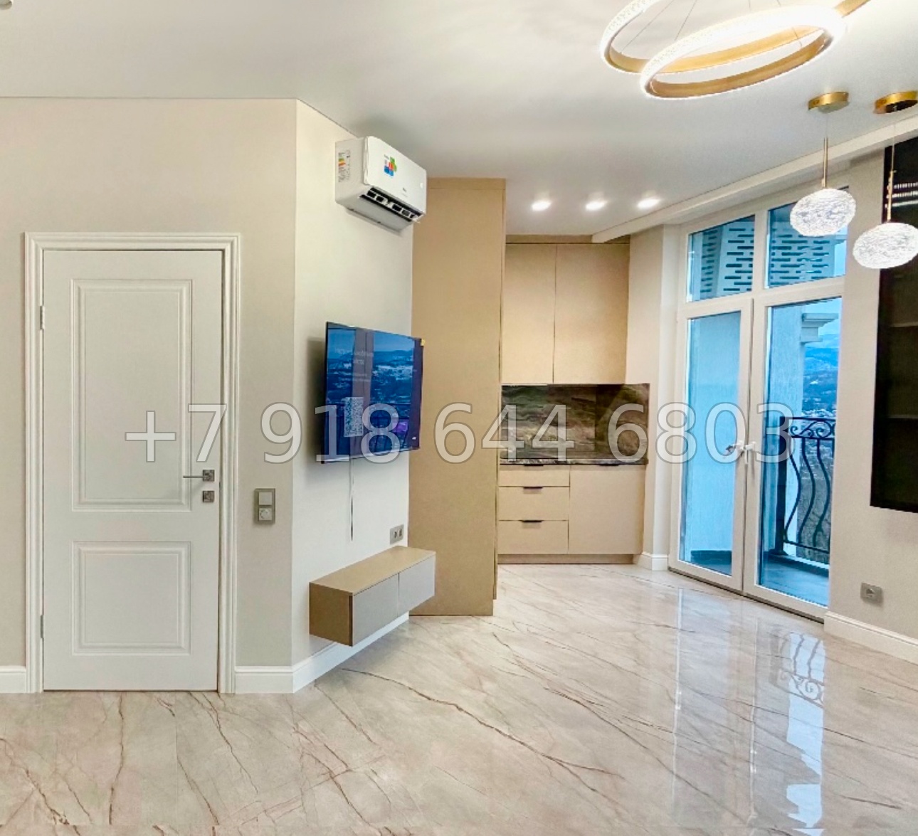 № 419 р. Квартира с бассейном в ЖК Меркато Сочи  - миниатюра 2