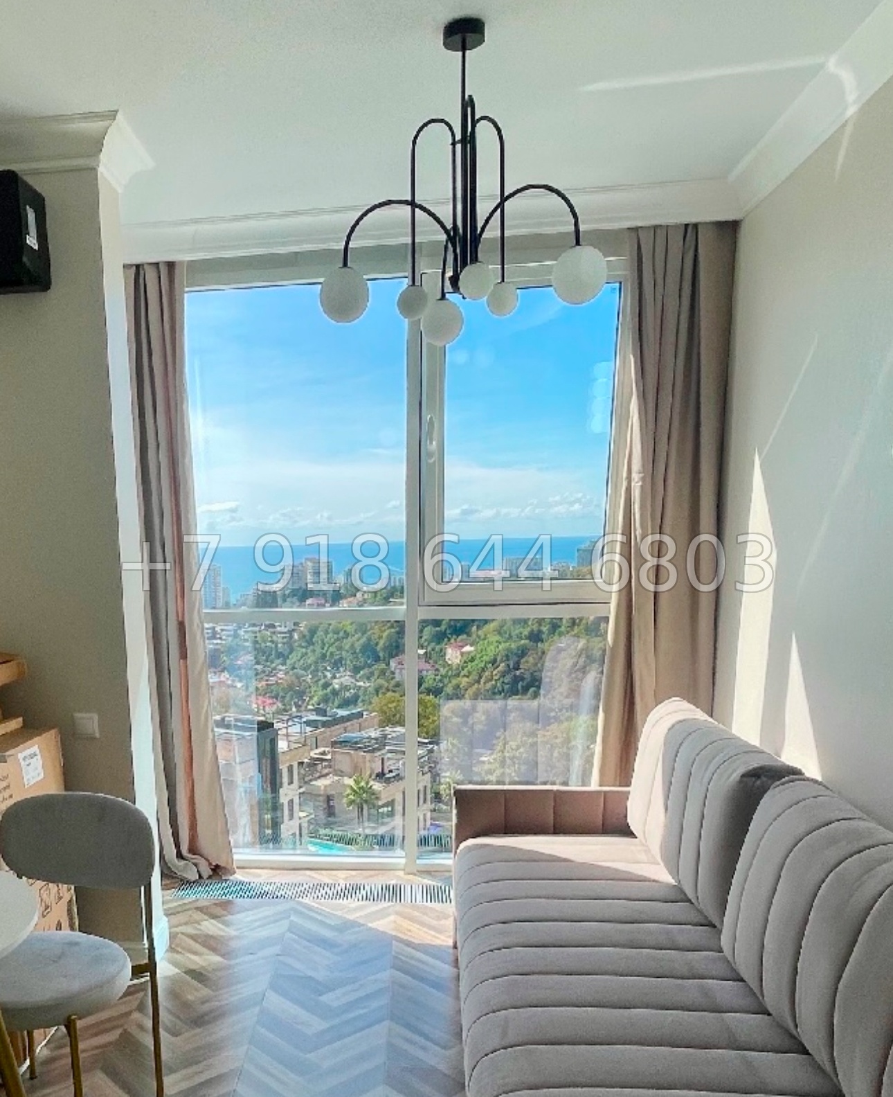 № 32 п. Квартира с видом на море в Сочи  - миниатюра 1