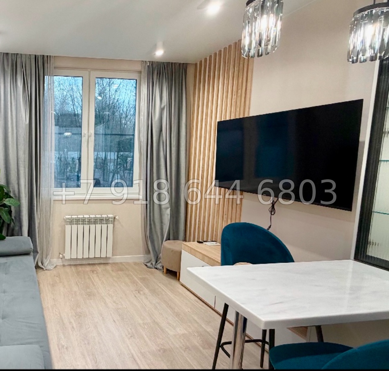 № 429 р. ЖК Меркато Сочи. Квартира с хорошим ремонтом  - миниатюра 3