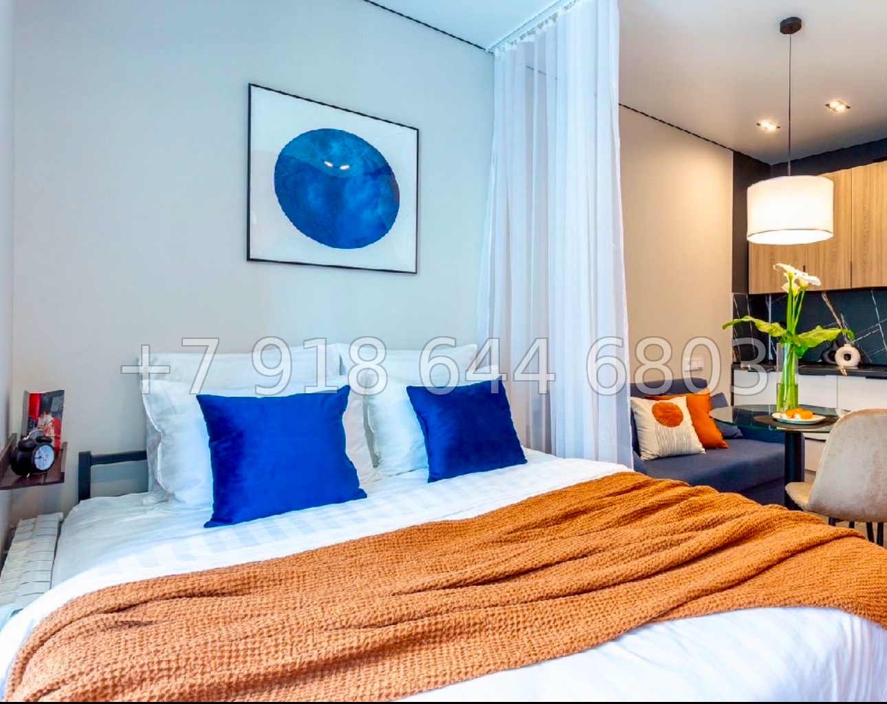 № 126 р. Квартира с лучшим ремонтом в ЖК Сочи Парке - миниатюра 4