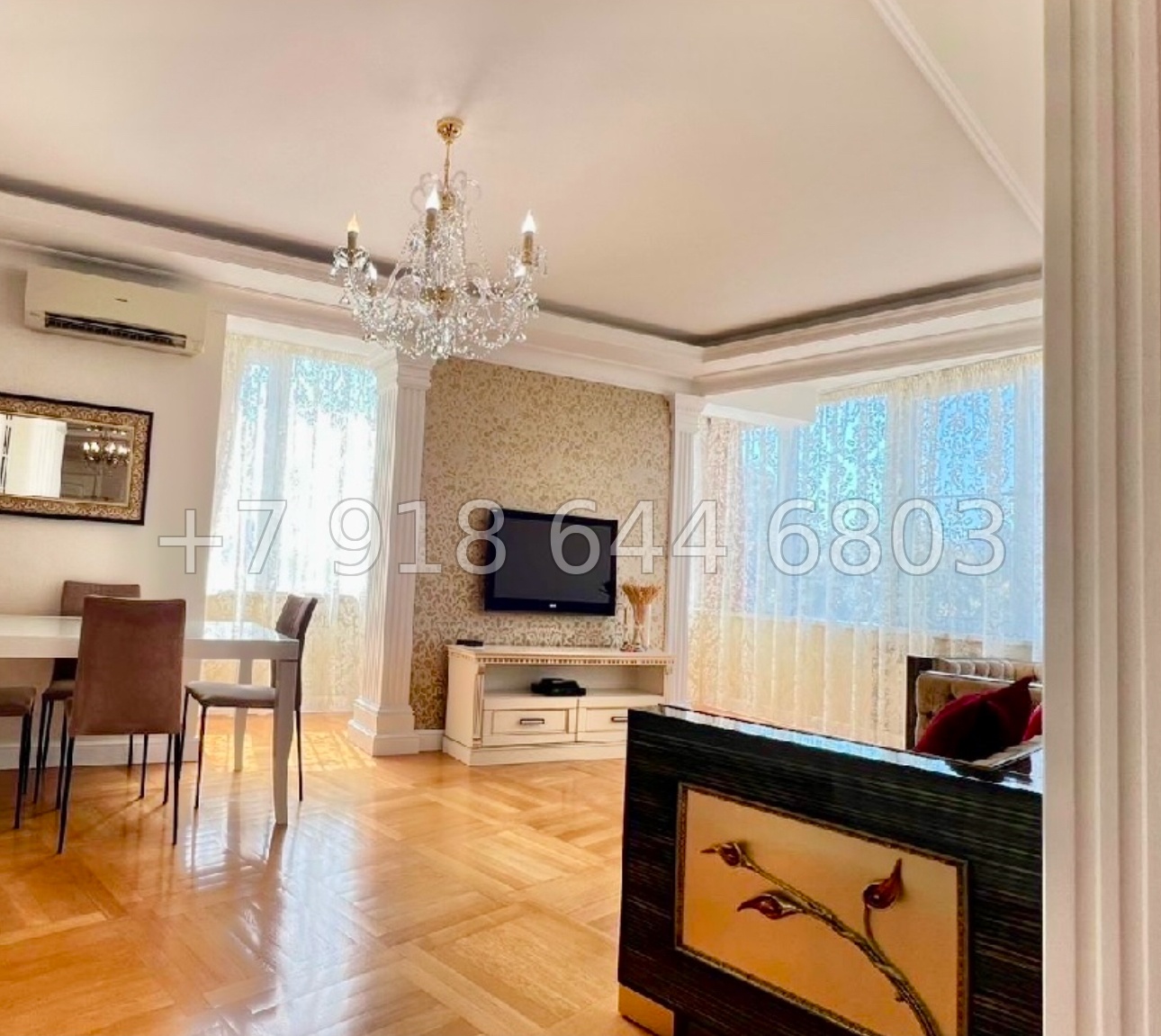 № 567 р. Трёхкомнатная Квартира в центре города Сочи  - миниатюра 6