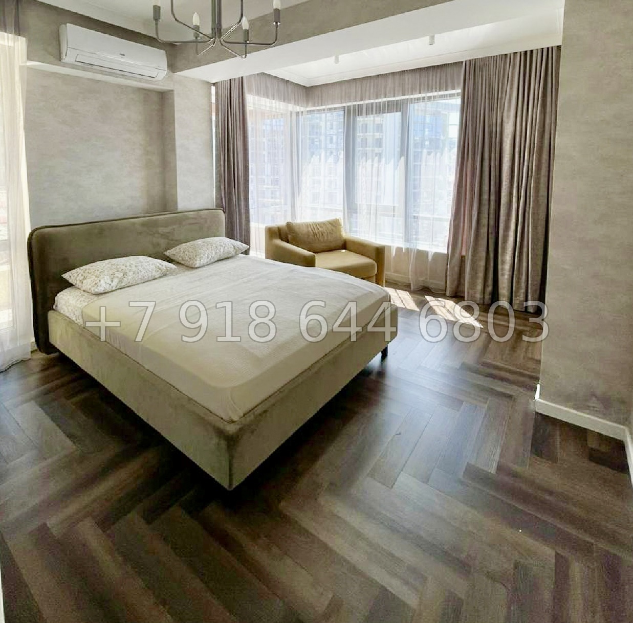 № 376 р. Трёхкомнатная квартира у моря в Сочи ЖК Мадрид 4 - миниатюра 1