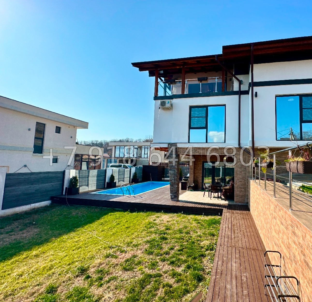 № 221 Б. Дом с бассейном в Сочи Каштаны  - миниатюра 6