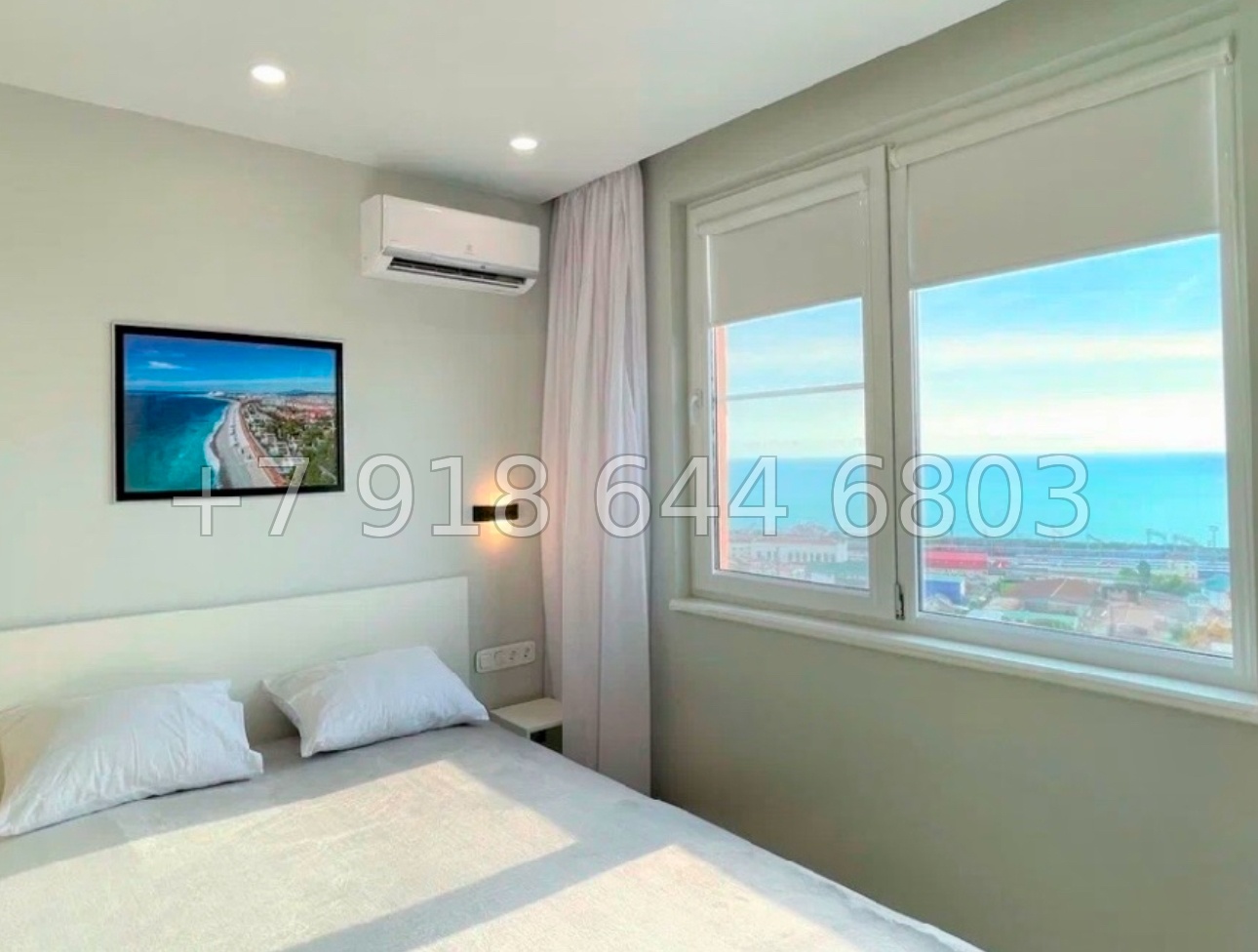 № 152 р. Квартира в Адлере с видом на море  - миниатюра 1