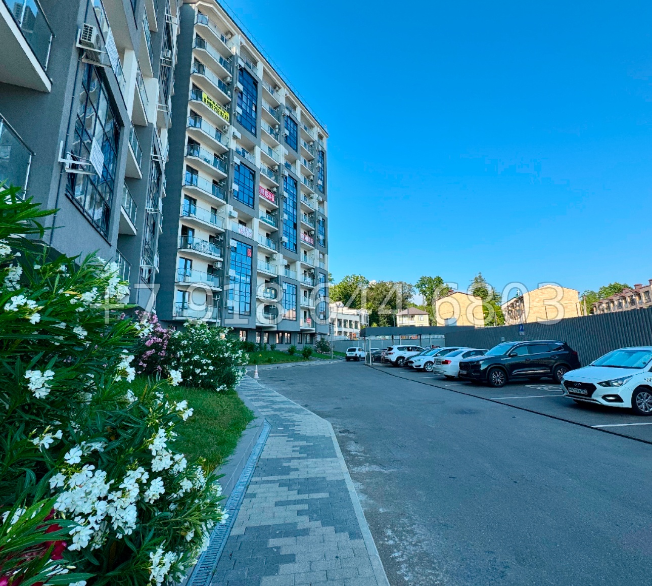 № 28р. Двухкомнатная Квартира в Дагомысе. ЖК Каньон Дагомыс-2 - миниатюра 17